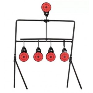 Мишень маятниковая Stalker Круги 2.0, для пневматики 4.5мм, 5 мишеней арт.: ST-MSG-15H-4T-ORG